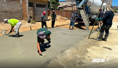 Prefeito de Jequié realiza visita técnica às obras de pavimentação e de requalificação de unidades escolares